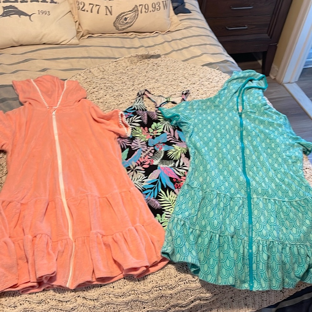 EUC Cat & Jack and Art Class Swim Coverups